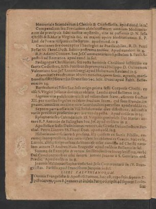 Libri Calvinianorum.