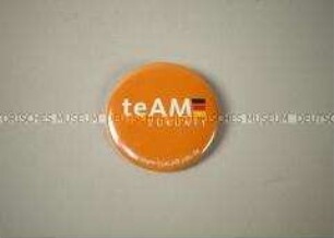Sticker mit Wahlwerbung - "teAM / Zukunft / www.team-zukunft.cdu.de"