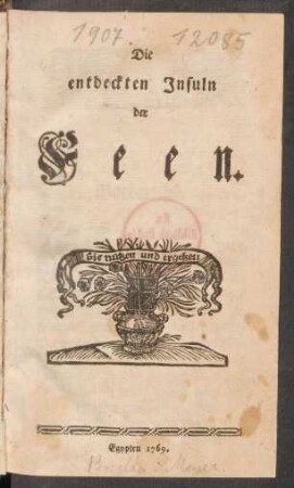 Die entdeckten Insuln der Feen