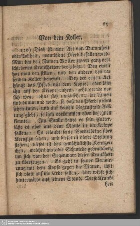 Von dem Koller