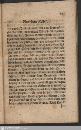 Von dem Koller