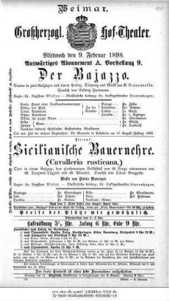 Der Bajazzo