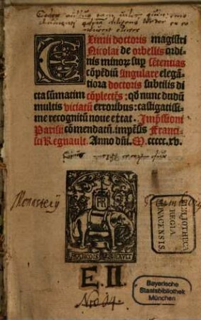 Compendium super sententias