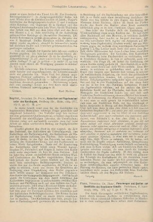 284-287 [Rezension] Finke, Heinrich, Forschungen und Quellen zur Geschichte des Konstanzer Konzils