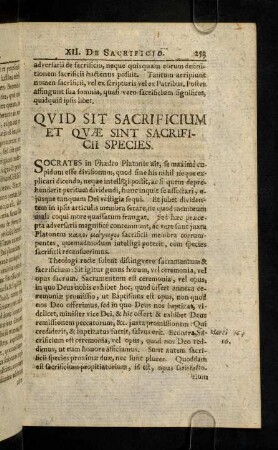 253-266, Quid Sit Sacrificium Et Quae Sint Sacrificii ...