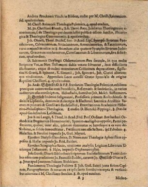 Catalogus universalis, sive designatio omnium librorum, qui hisce nundinis ... Francofurtensibus & Lipsiensibus anni ... vel novi, vel emendatiores & auctiores prodierunt : = Verzeichnüß aller Bücher, so zu Franckfurt in der ...-Meß, wie auch Leipziger ...-Messe des ietzigen Jahres ..., entweder gantz neu, oder sonsten verbessert, oder auffs neue wieder auffgeleget gedruckt worden sind. 1710. Michaelismesse