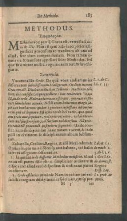 Methodus.