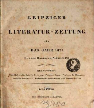 Leipziger Literaturzeitung. 1821,1