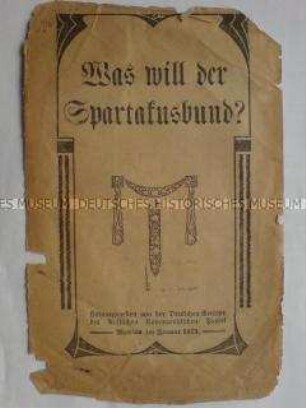 Politisches Programm des Spartakusbundes