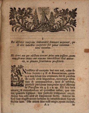 De condemnatione reorum absentium