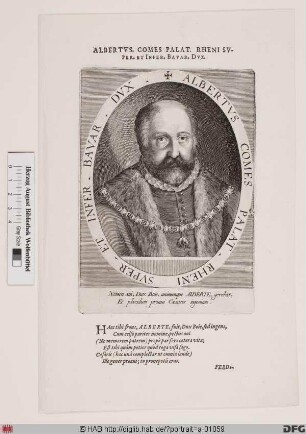 Bildnis Albrecht V., Herzog von Bayern (reg. 1550-79)