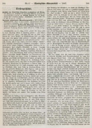 585-589 Kirchengeschichte