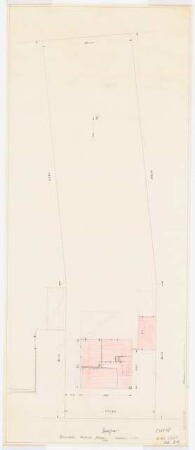 Garten Spenrath, Köln: Lageplan 1:100