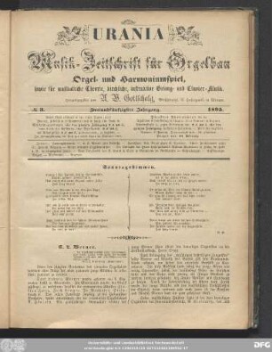 No. 3. Zweiundfünfzigster Jahrgang. 1895.