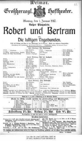 Robert und Bertram oder Die lustigen Vagabunden