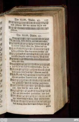 Der XLIII. Psalm. 43.