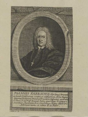 Bildnis des Ioannes Fabricius