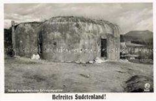 Bunker im tschechischen Grenzbefestigungsgürtel, Sudetenland
