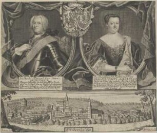 Doppelbildnis der Elisabeth Albertina und des Günther von Schwarzburg-Sonderhausen