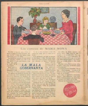 La mala gobernanta : Los cuentos de Mama Nona