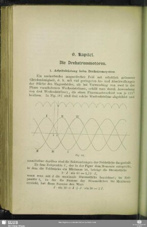 9. Kapitel. Die Drehstrommotoren.