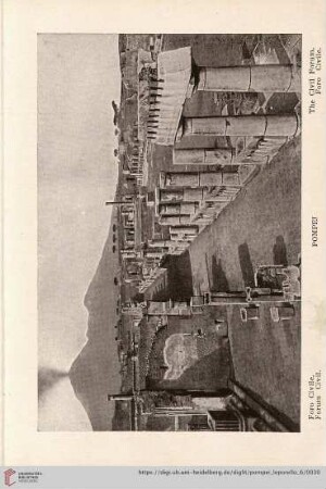 Pompei – Foro Civile. – Forum Civil. – The Civil Forum. – Foro Civile.