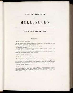 Explication des Figures.