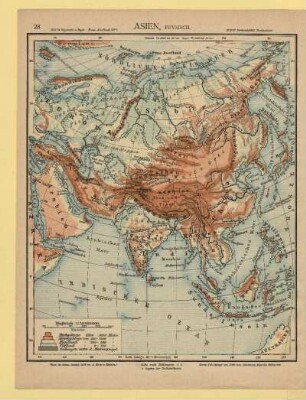 Asien, physisch