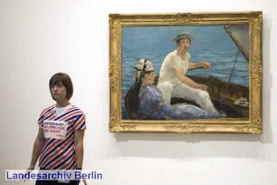 "Die schönsten Franzosen kommen aus New York"; Neue Nationalgalerie Berlin, Potsdamer Straße 50 (Tiergarten)
