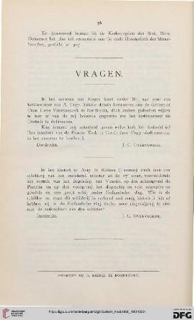 Vragen