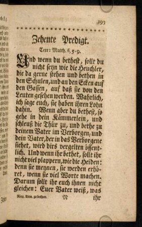 193-200, Text; Eingang