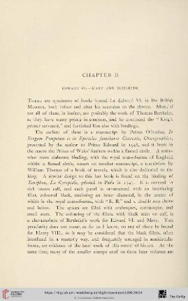 Chapter II: Edward VI. - Mary and Elizabeth