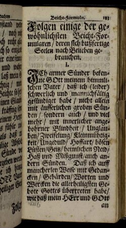 Beicht-Formuln