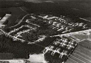 Luftbildaufnahmen von Karlsruhe. Waldstadt - Theodor-Heuss-Allee