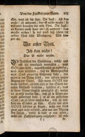 165-171, 1. Sagen: ich kan nicht! das seye nicht wahr