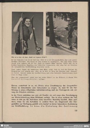 Beim Skifahren