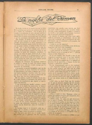 La noche del crimen