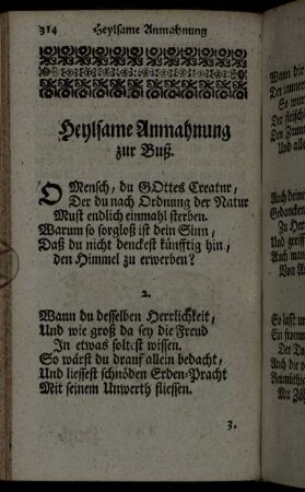 Heylsame Anmahnung zur Buß.