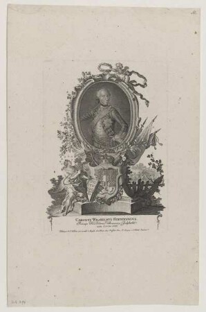 Bildnis des Carolvs Wilhelmvs Ferdinandvs, Princeps Brunsvic