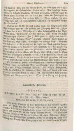 245-262 Ausländische Literatur