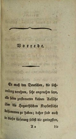 G. C. Lichtenberg's ausführliche Erklärung der Hogarthischen Kupferstiche. 11, Mit Zusätzen nach den Schriften der Englischen Erklärer