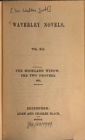 Waverley Novels, 41
