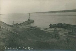 Kanalisation Wloclawek Russisch Polen, Russland, 1913