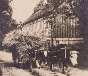 Erzgebirge, Einfahren der Ernte