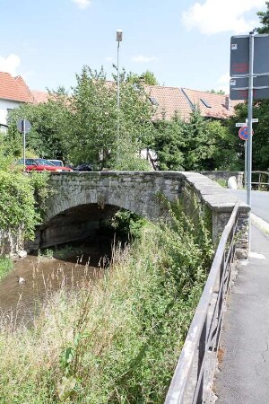 Brücke; Langgöns, Kleebach (An der Kreuzstraße)