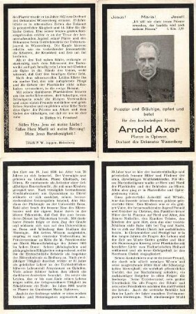 Axer, Arnold