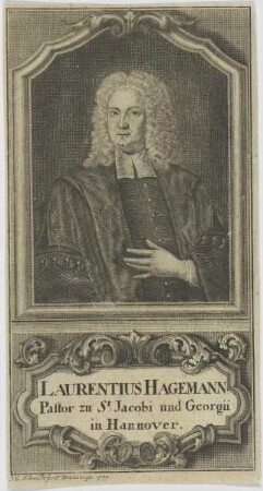 Bildnis des Laurentius Hagemann