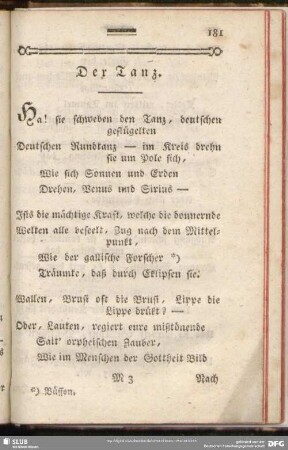 Der Tanz
