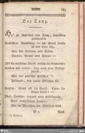 Der Tanz
