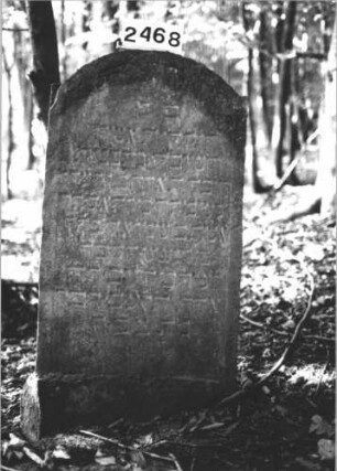 Grabstein 2468